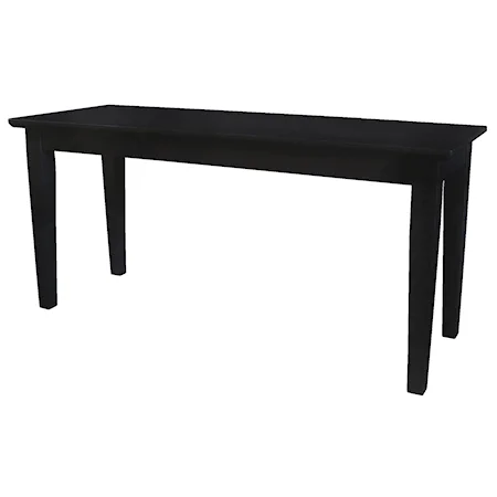 Contemporary Dining Bench